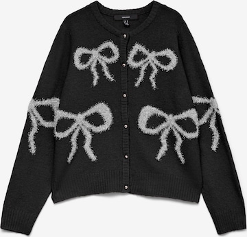 VERO MODA Cardigan 'VMSparkel' i sort: forside