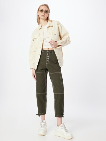 River Island Regular Broek in Groen