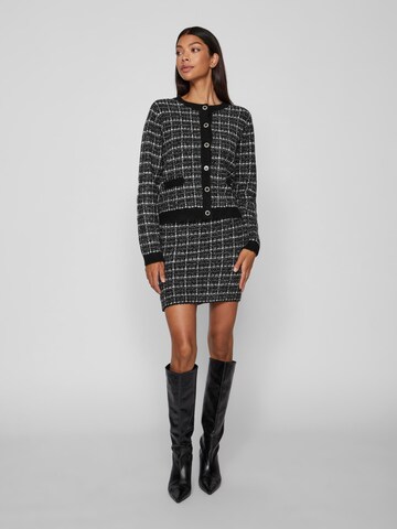 VILA Knit Cardigan 'Audrey' in Black