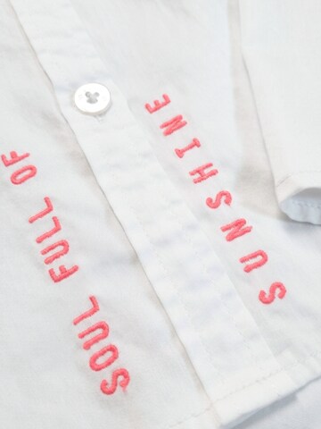 LIKS. Munich Blouse 'Bluse Soul full of sunshine' in Wit