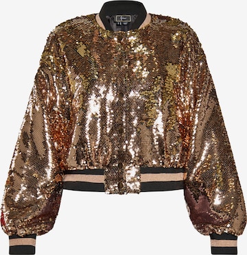 faina Between-season jacket in Gold: front