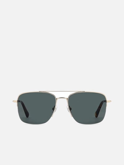 FOSSIL Lunettes de soleil en 57 en or, Vue avec produit