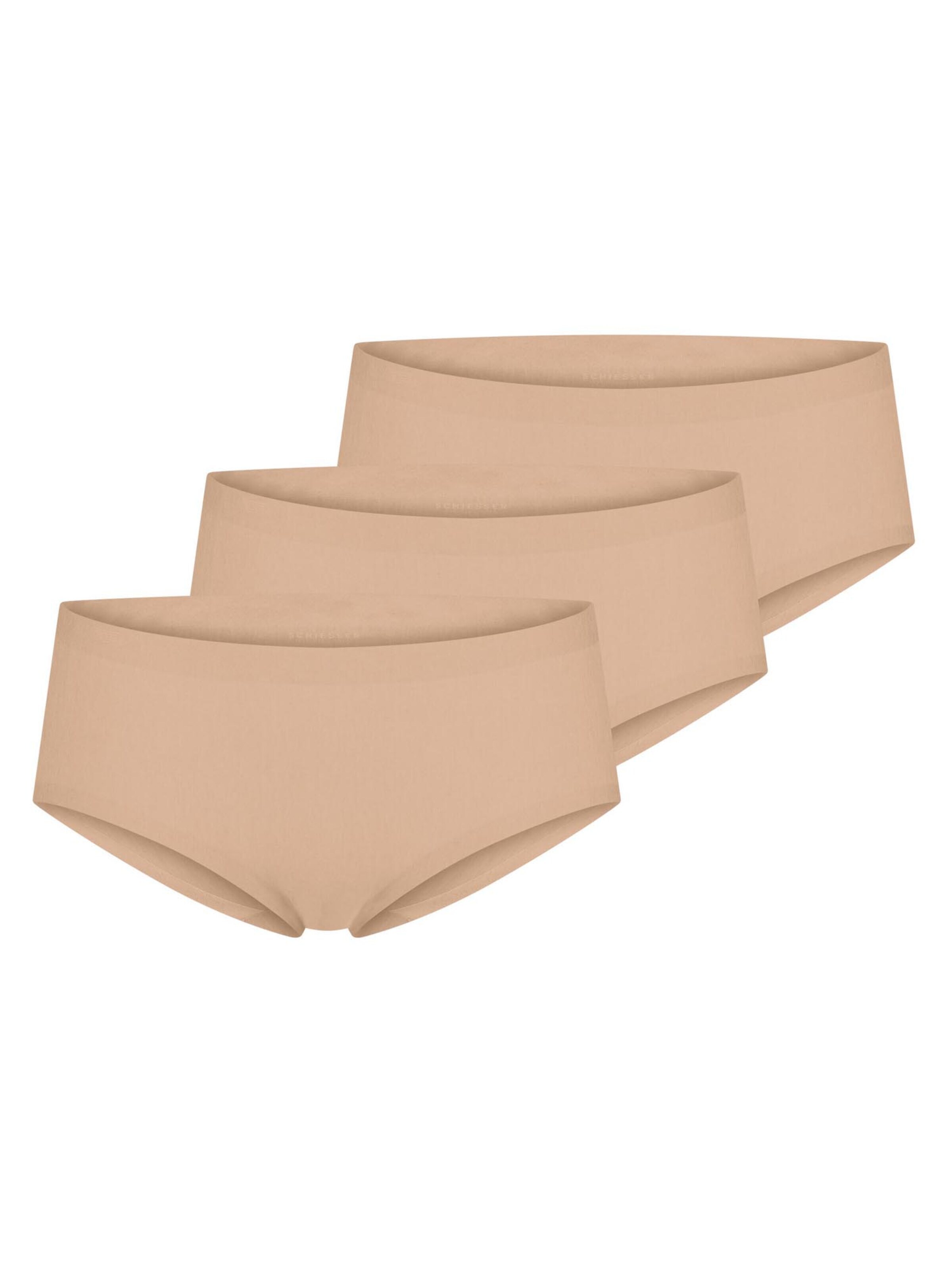 SCHIESSER Boyshorts 'Invisible Cotton' in Brown: front
