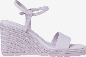 TAMARIS Strap Sandals in Purple