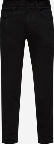 Coupe slim Pantalon 'Nelio' s.Oliver en noir : devant