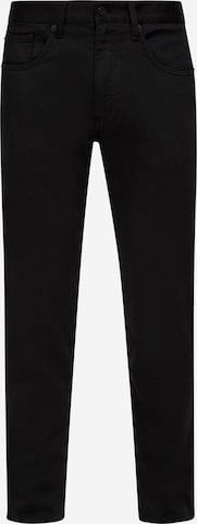 Coupe slim Pantalon 'Nelio' s.Oliver en noir : devant