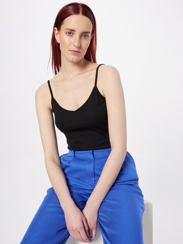 Sublevel Top in Schwarz: Vorderseite