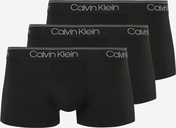 Calvin Klein Underwear Шорты Боксеры в Черный: спереди