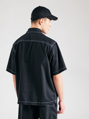 ADIDAS ORIGINALS Comfort fit Button Up Shirt in Black