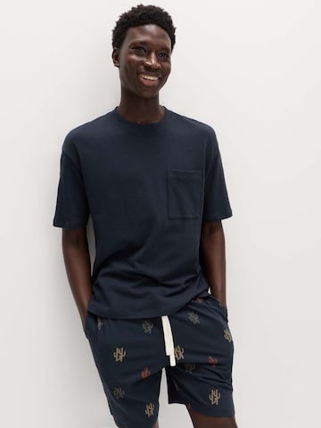 Marks & Spencer Pyjama kurz in Blau