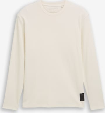 TOM TAILOR DENIM Shirt in White: front