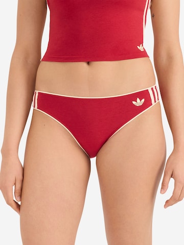 Slip ' Originals Adicolor Comfort Flex Cotton ' ADIDAS ORIGINALS en rouge : devant