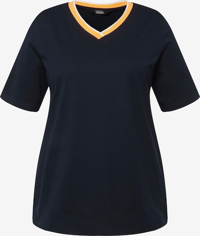 Ulla Popken Shirt in marine / orange / weiß, Produktansicht