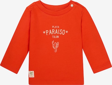 Noppies Langarmshirt ' Okawa ' (GOTS) in Orange: Vorderseite