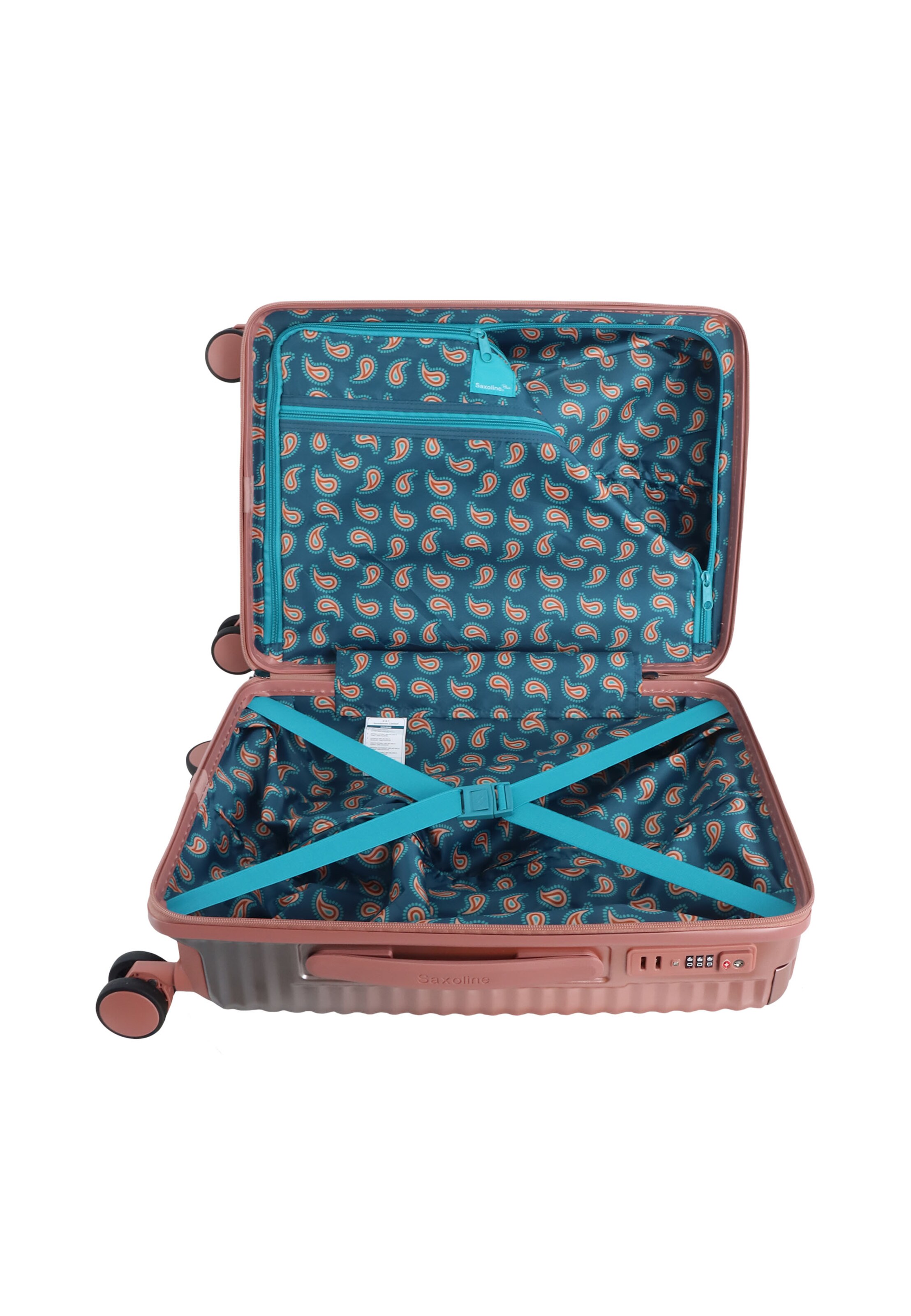 Saxoline Suitcase 'Elite' in Pink