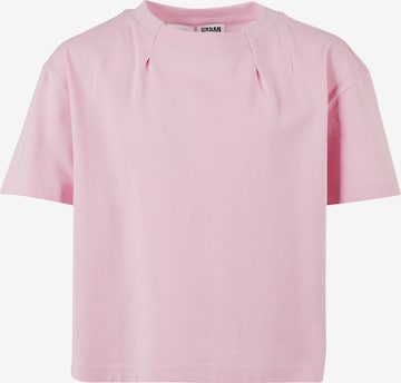 Urban Classics Shirts 'Pleat' i pink: forside