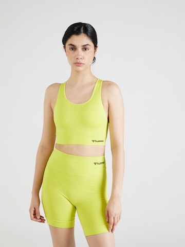 Hummel Bralette Sports bra 'TIF' in Green