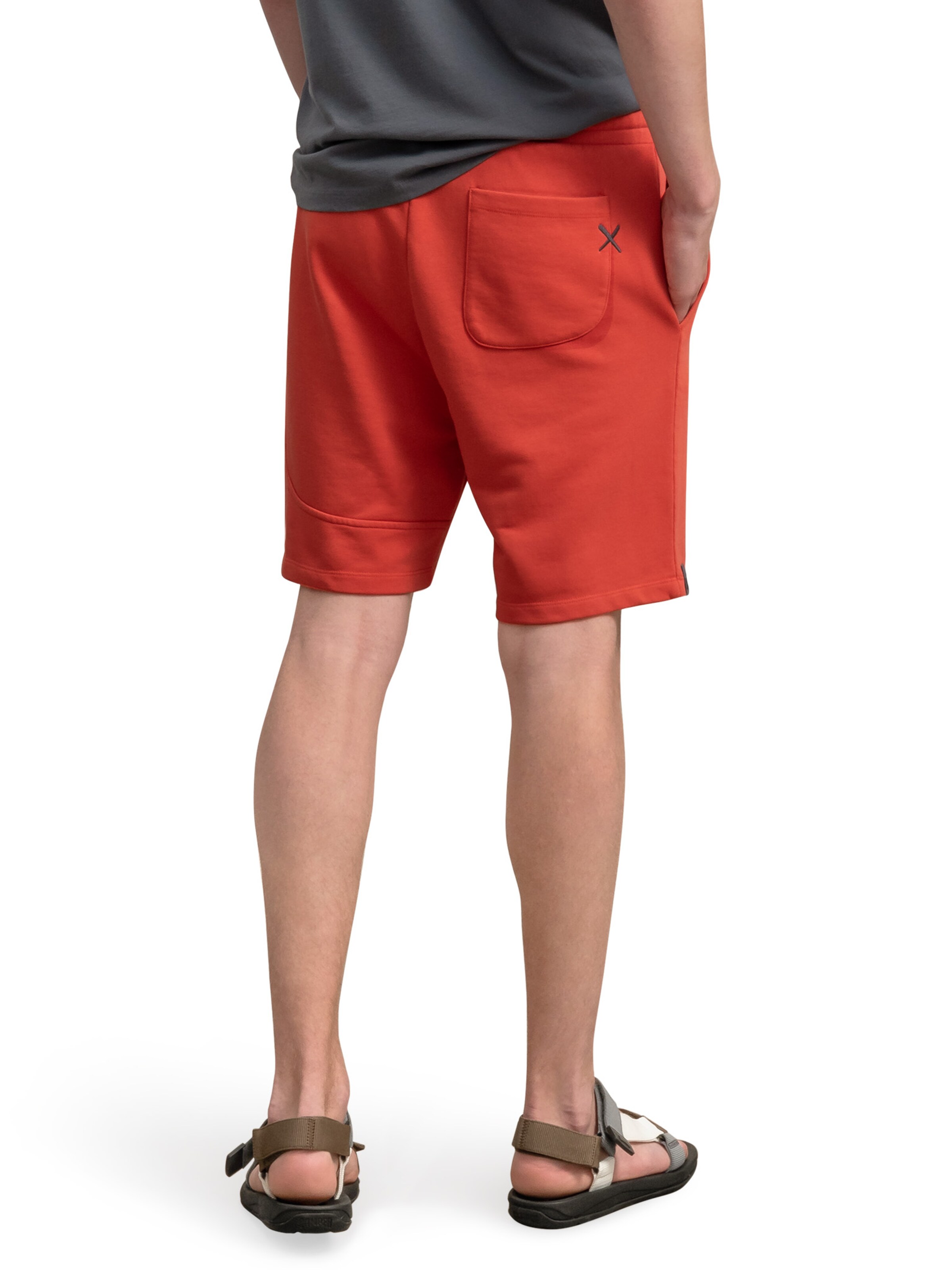 Regular Pantalon 'Wuma' Kaft en rouge