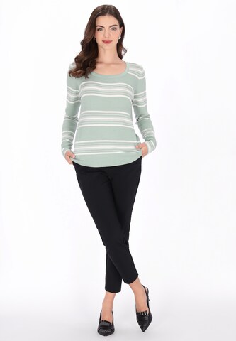 usha BLACK LABEL Pullover in Grün