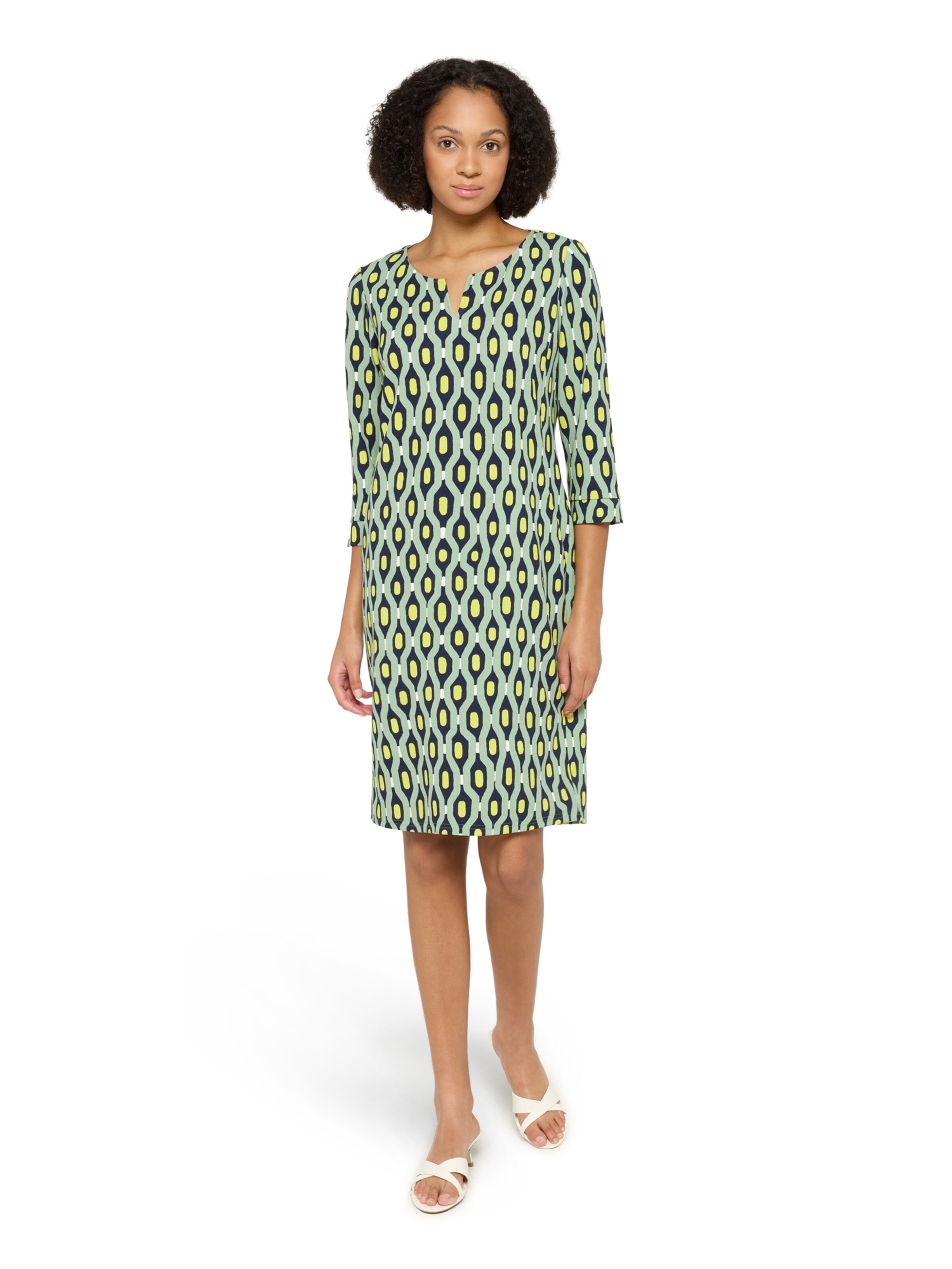 Abito di Cartoon in verde: frontale