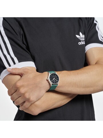 Orologio analogico 'Project One SST' di ADIDAS ORIGINALS in verde