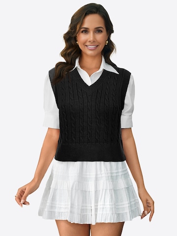 Imily Bela Pulóver - fekete: elől