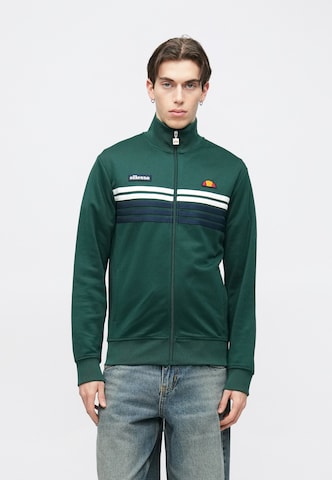 ELLESSE - Sudadera con cremallera 'Vicenza' en verde: frente