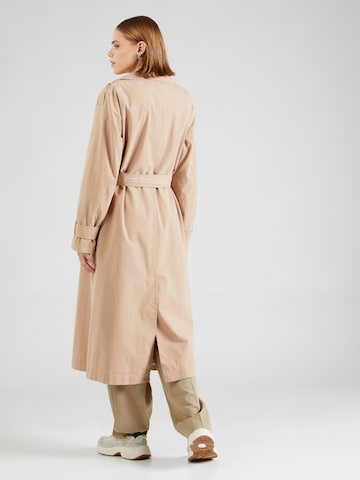 comma casual identity Between-Seasons Coat in Beige