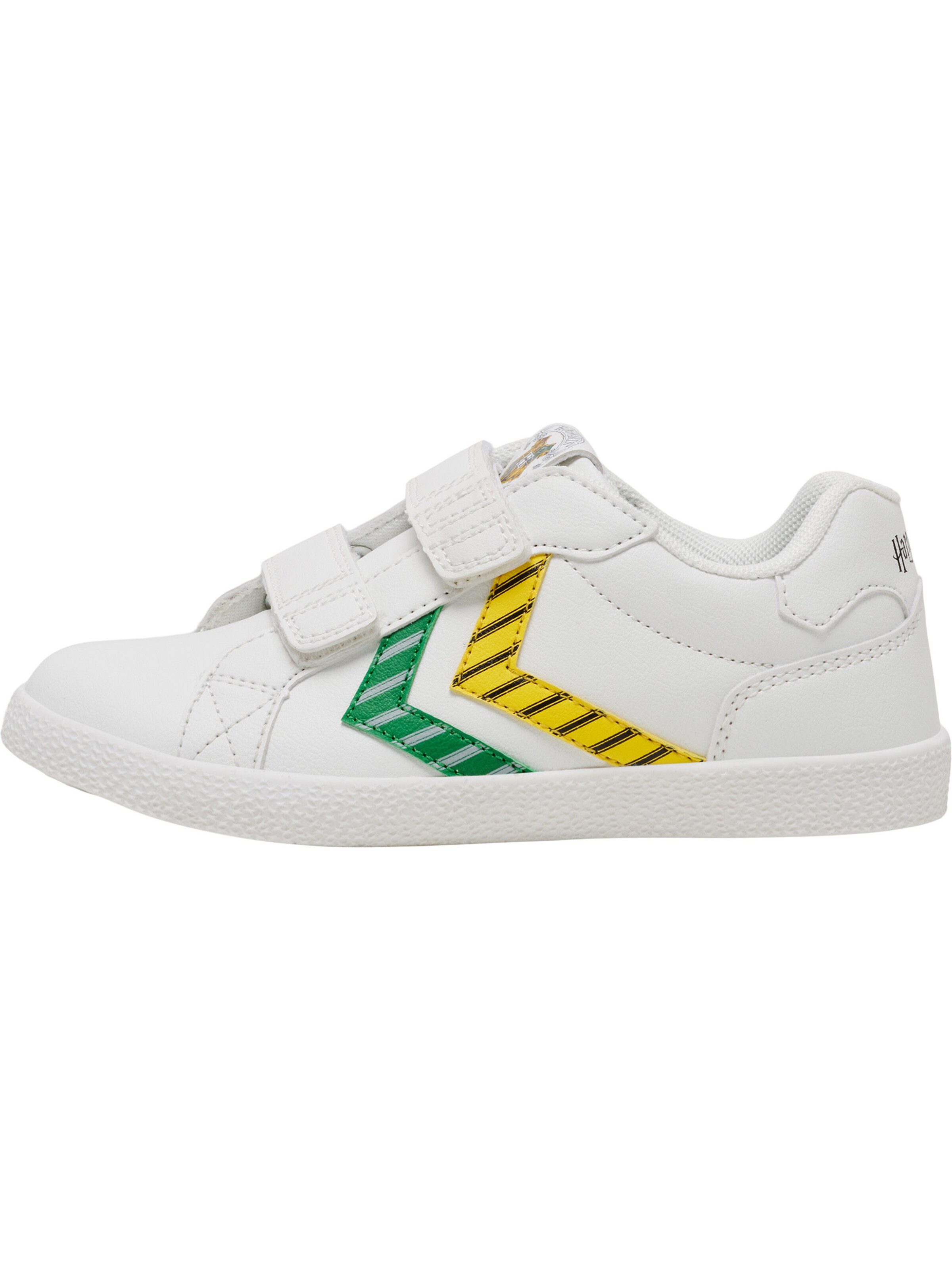 Baskets Hummel en blanc : devant