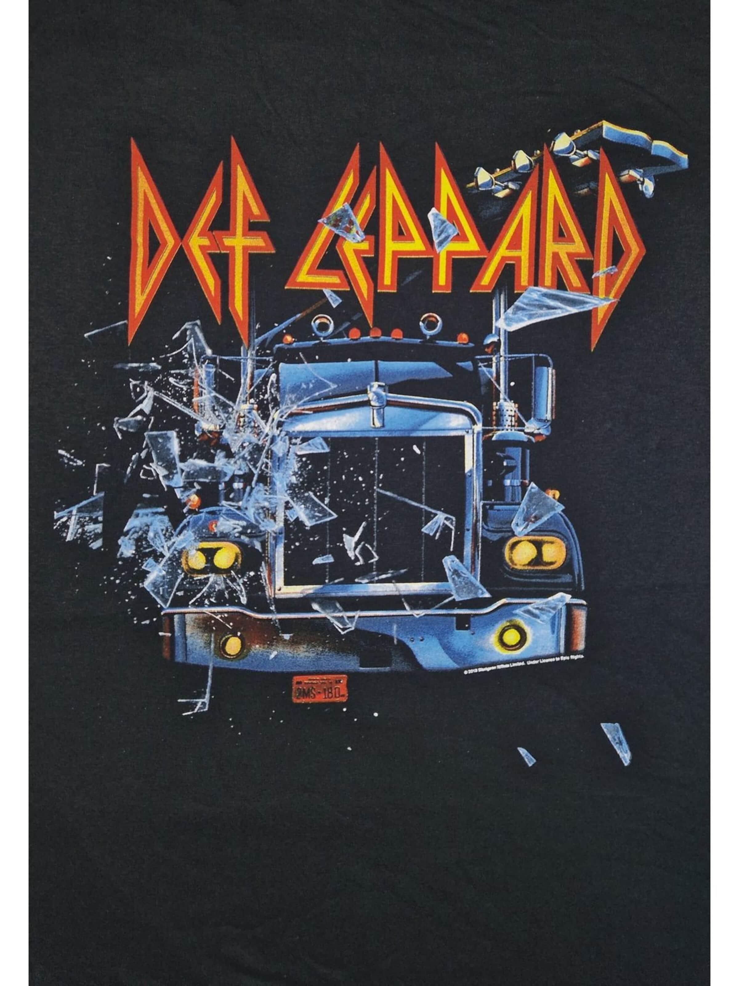 Maglietta 'Def Leppard - On through the night    T-Shirt' di Def Leppard in nero