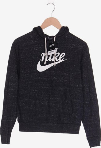 NIKE Kapuzenpullover S in Schwarz: predná strana