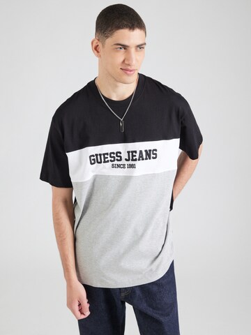 GUESS JEANS T-Shirt in Grau: Vorderseite
