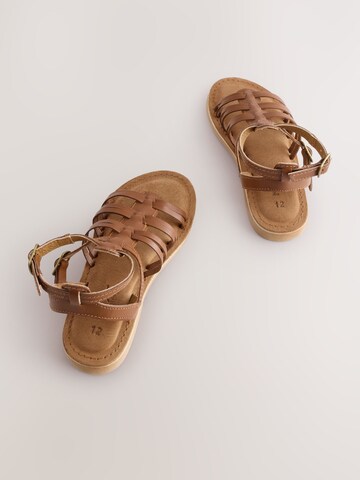 Next Sandal i brun