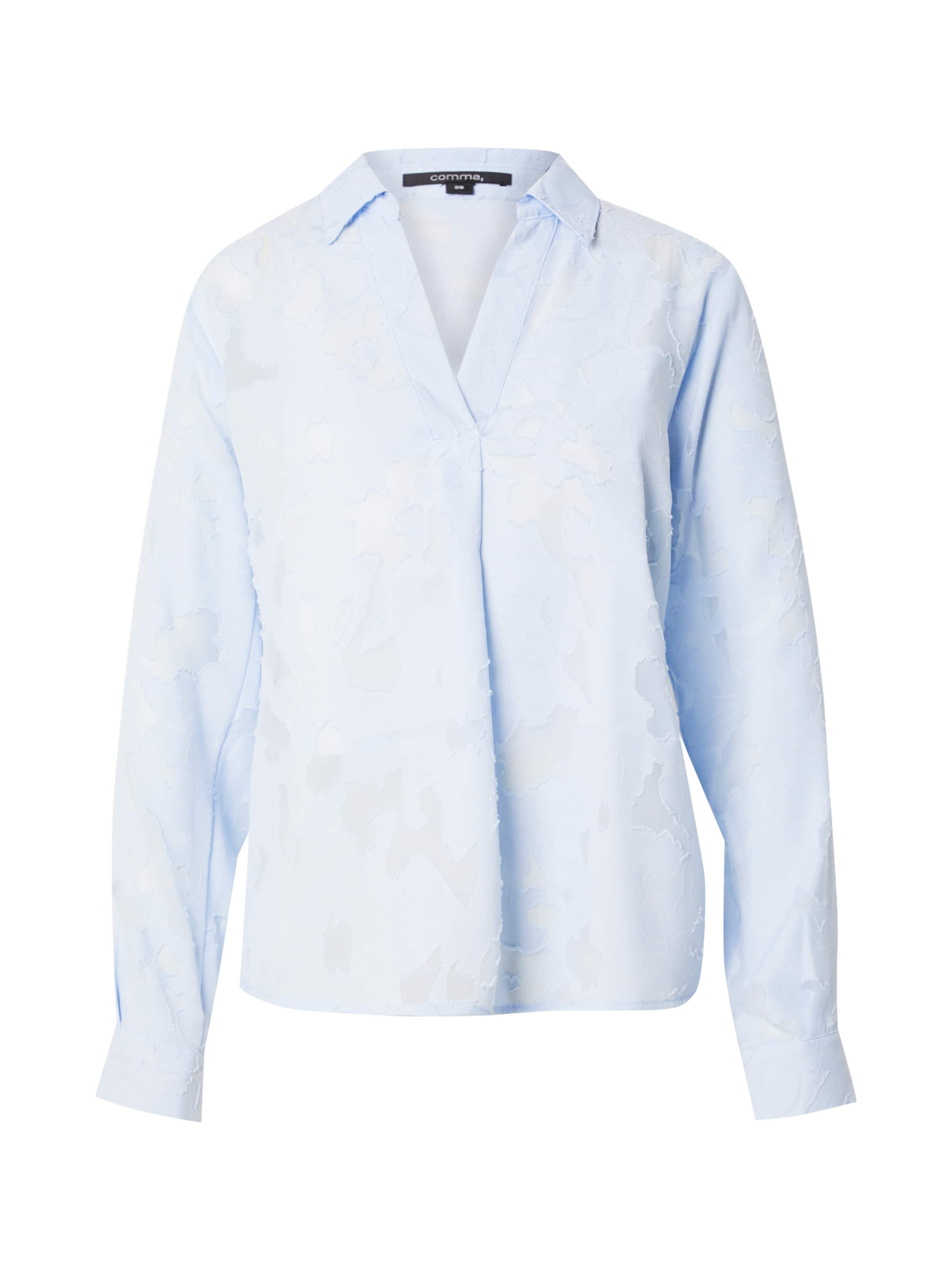 COMMA Blouse in Blauw: voorkant