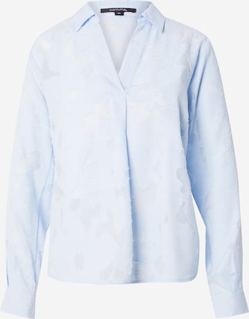 COMMA Bluse in Blau: Vorderseite