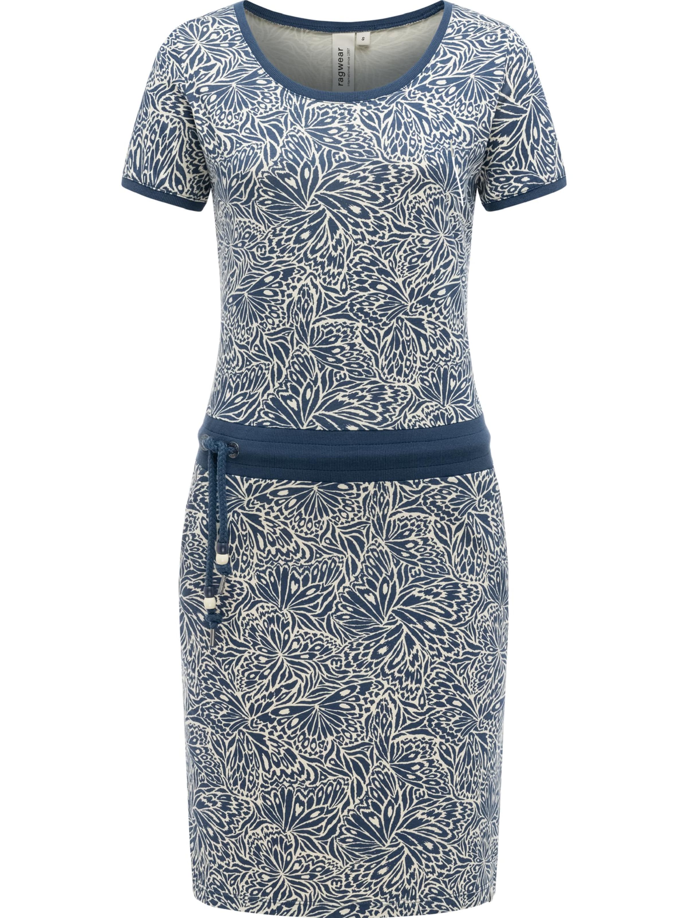 Ragwear Zomerjurk 'Baomi Zoo Youmodo' in Blauw: voorkant