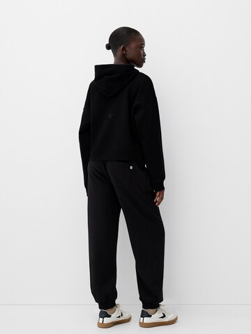 Bershka Sweatshirt in Schwarz