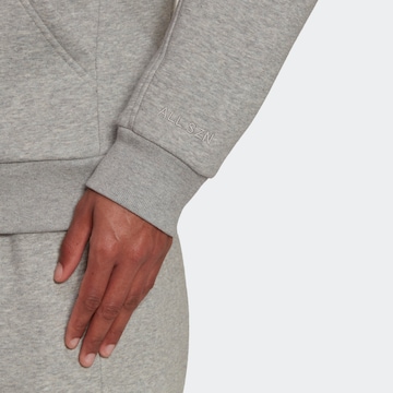 ADIDAS SPORTSWEAR Athletic Zip-Up Hoodie 'All Szn' in Grey