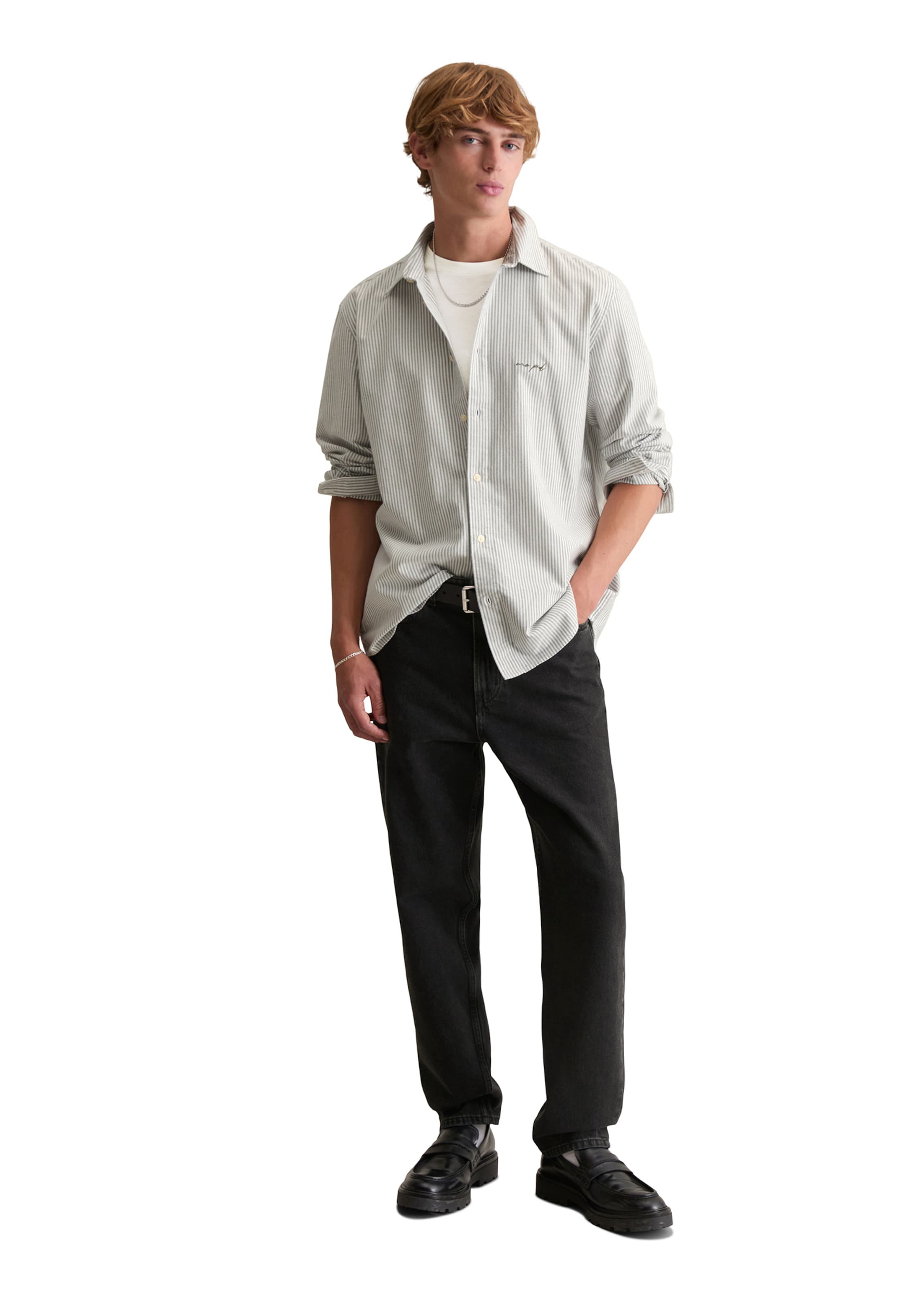 Marc O'Polo DENIM Regular fit Overhemd in Beige