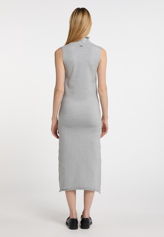 DreiMaster Klassik Stickad klänning 'Wais' i grå