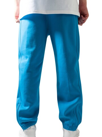 Urban Classics Tapered Trousers in Blue