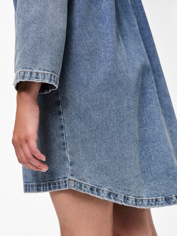 PIECES Shirt dress 'PCRene' in Blue