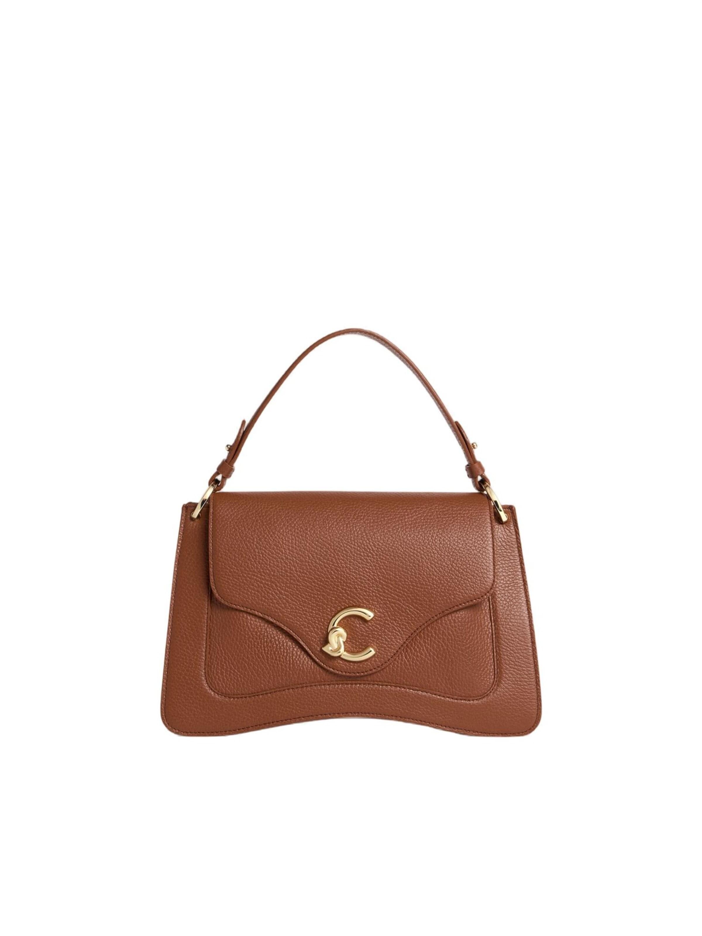 Coccinelle Handbag 'COCCINELLE C-Me S26 1' in Brown: front