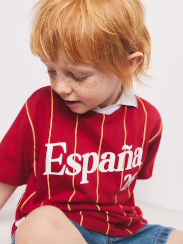 MANGO KIDS Shirt 'FIFAESB' in Rood