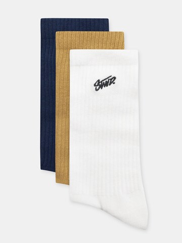 Chaussettes Pull&Bear en bleu