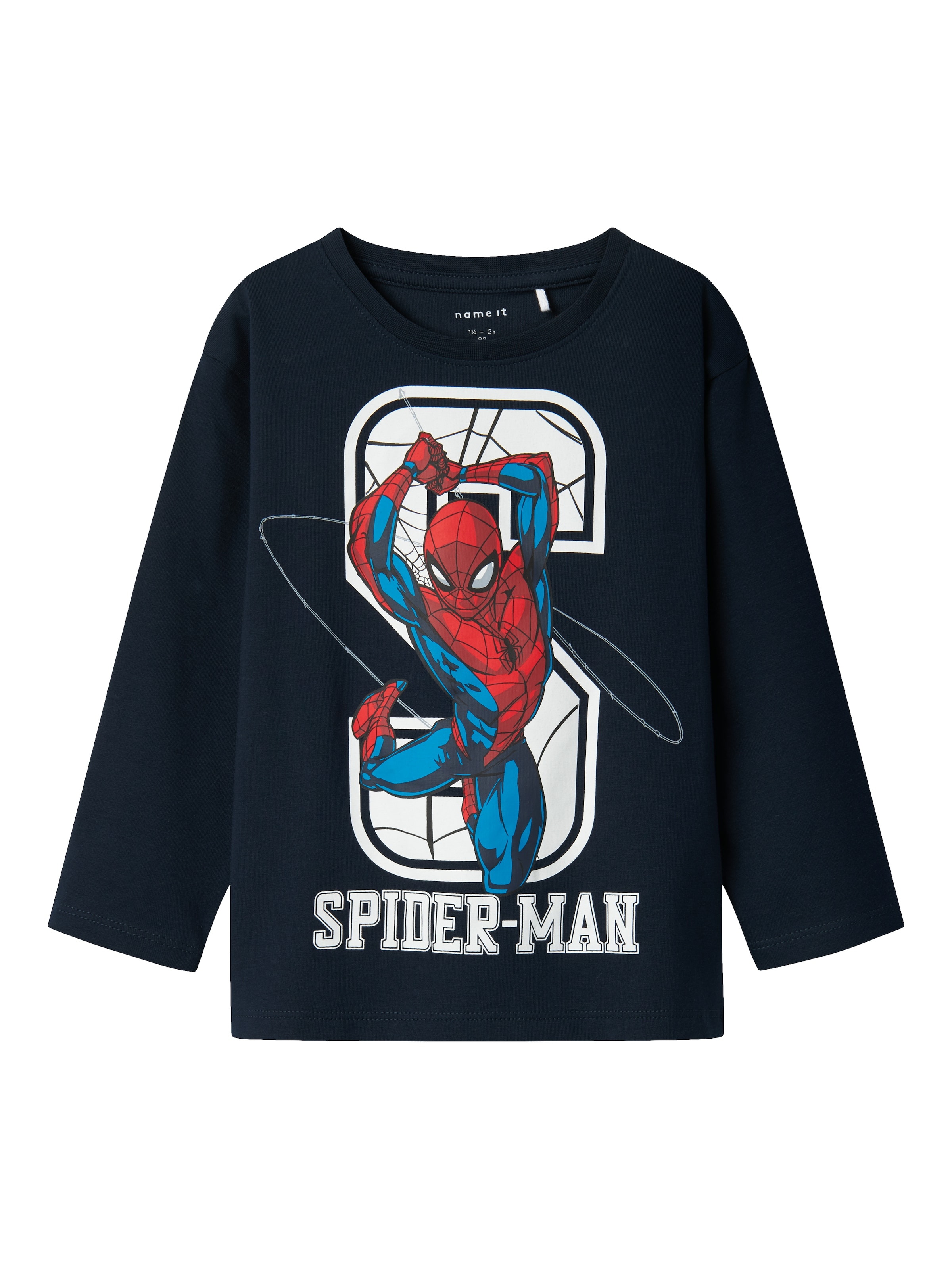 T-Shirt 'Nitin Spider' NAME IT en bleu : devant
