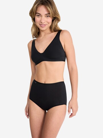 SLOGGI Slip '24/7 Cotton'‌‌‌‌ in Schwarz