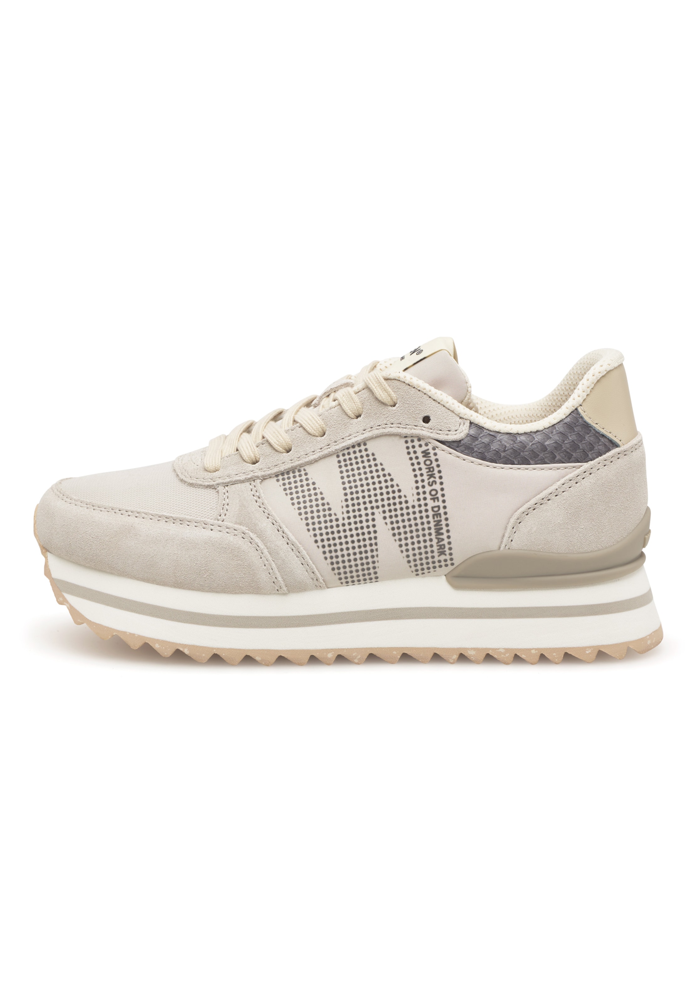 WODEN Sneaker low 'Ronja' i grå: forside