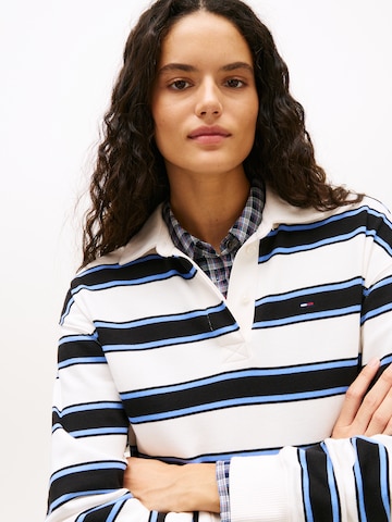 Sweat-shirt Tommy Jeans en blanc