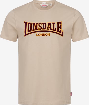 LONSDALE Shirt 'CLASSIC' in Beige: Vorderseite